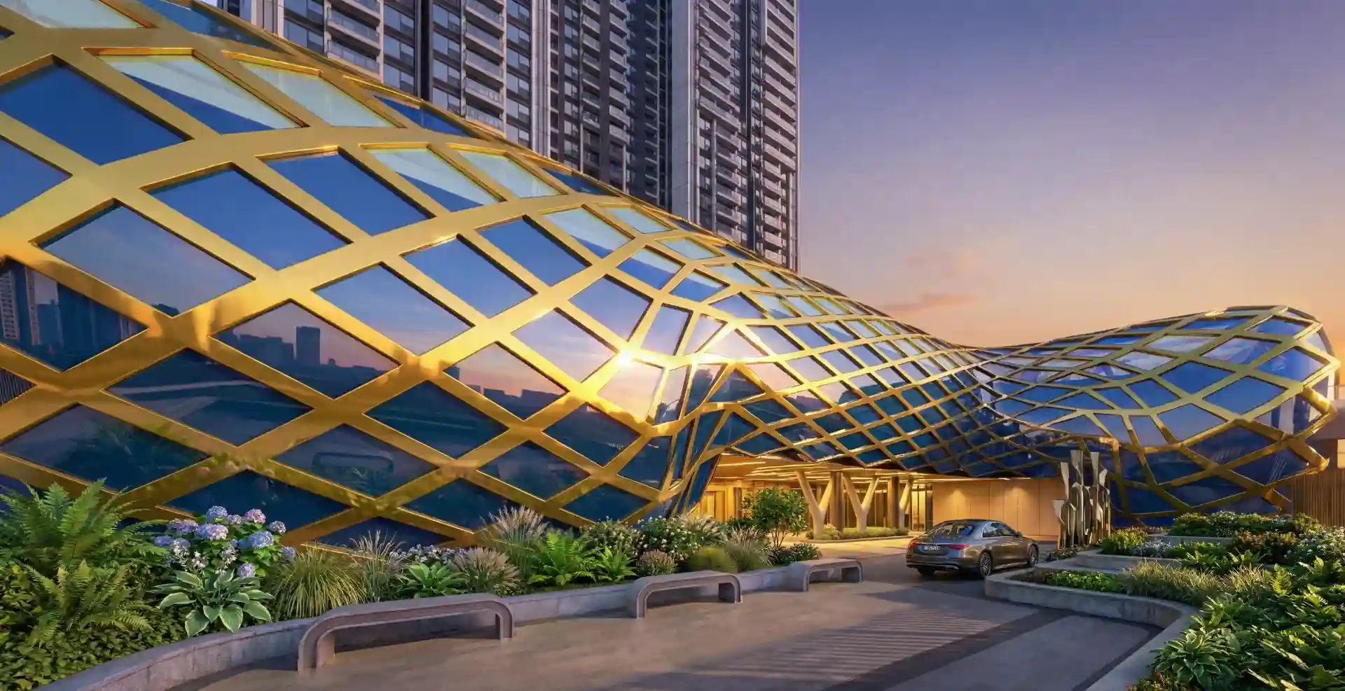 Raymond Address GS Wadala project view